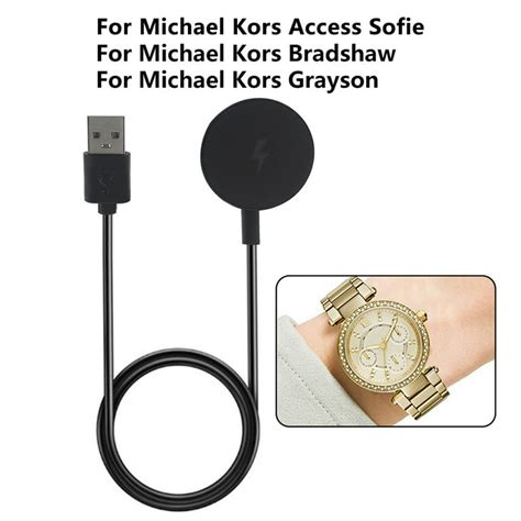 michael kors watch charger uk|michael kors grayson smartwatch charger.